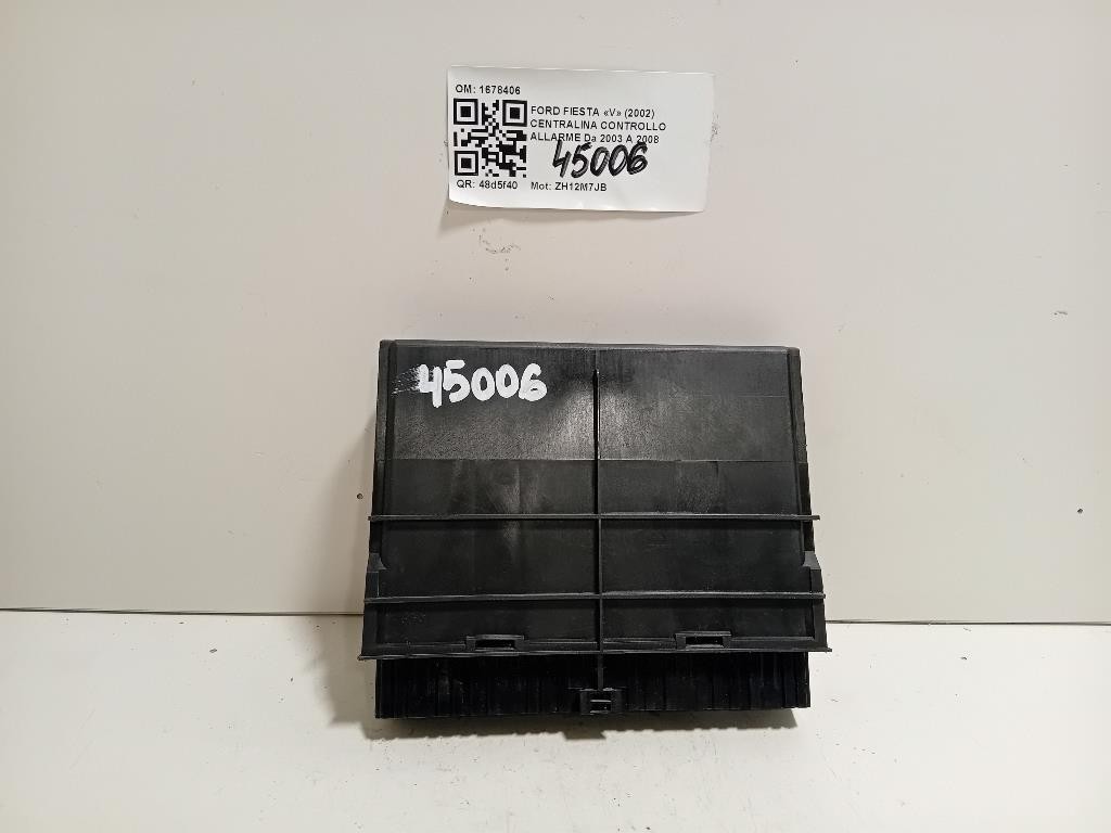 Centralina Controllo Allarme 1678406 Ford Fiesta V 2002