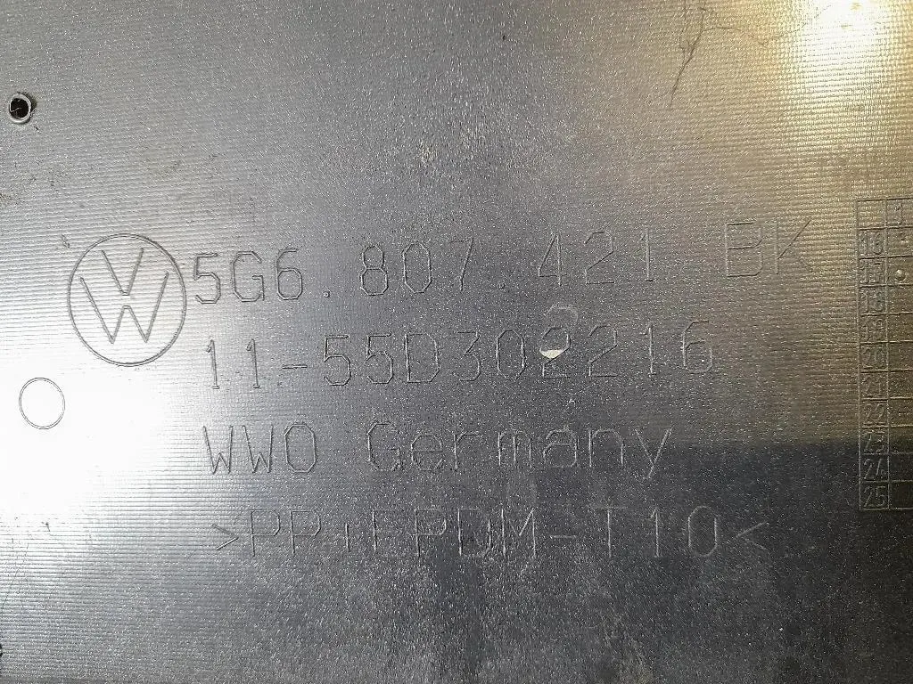 Paraurti POST NUDO 5G6807421BK Volkswagen GOLF VII 2017