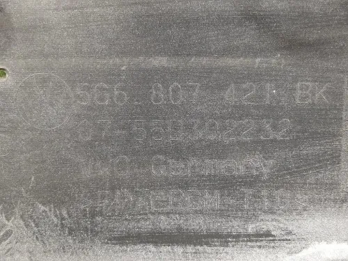 Paraurti POST 5G6807421 Volkswagen GOLF VII 2017