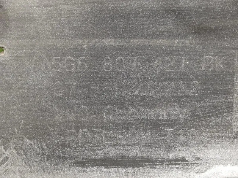 Paraurti POST 5G6807421 Volkswagen GOLF VII 2017