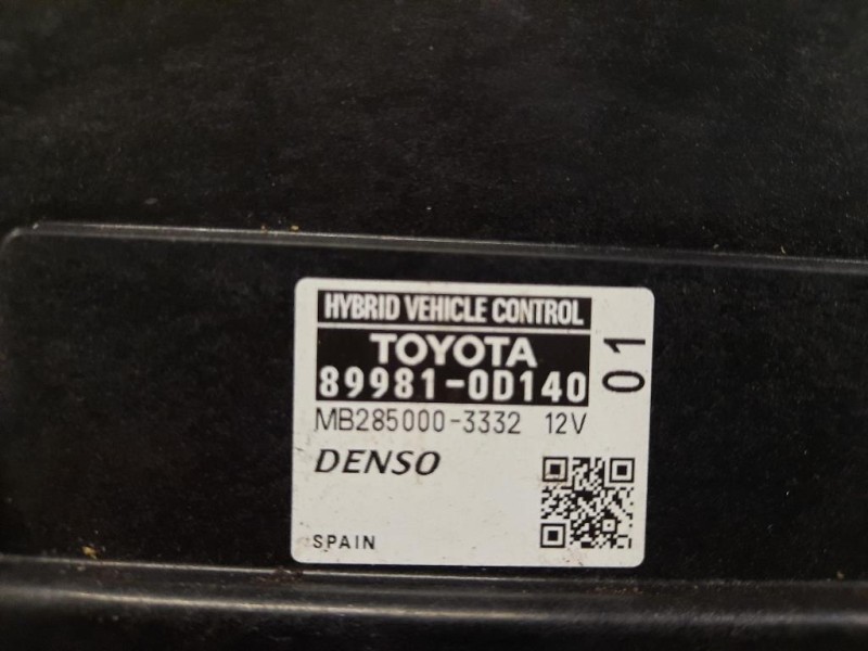 Centralina Controllo Hybrid 899810D140 Toyota Yaris IV 2014