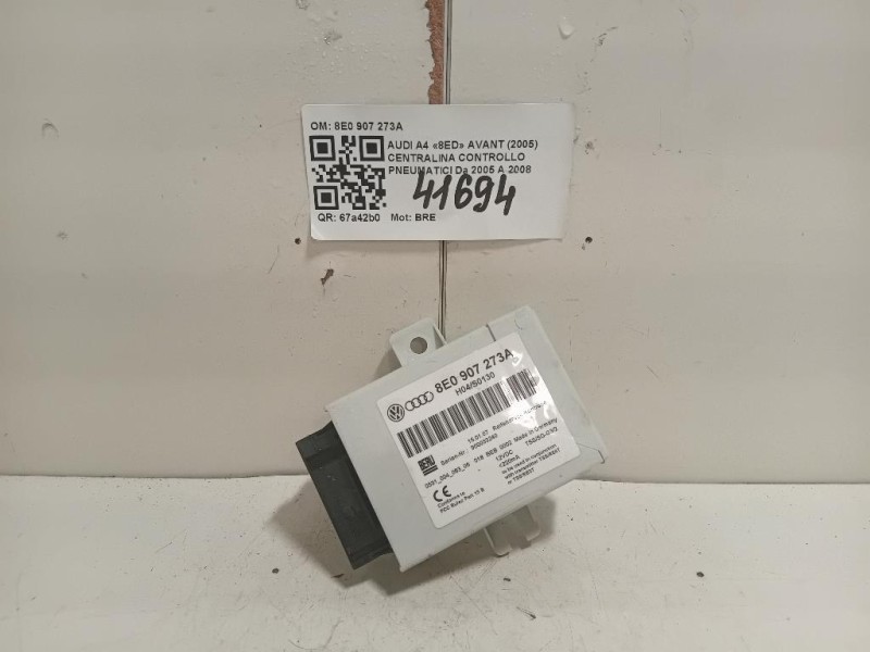 Centralina Controllo Pneumatici 8E0 907 273A Audi A4 8ED Avant 2005