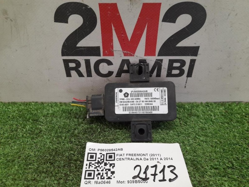 Centralina Controllo Pneumatici P56029542AB Fiat Freemont 2011