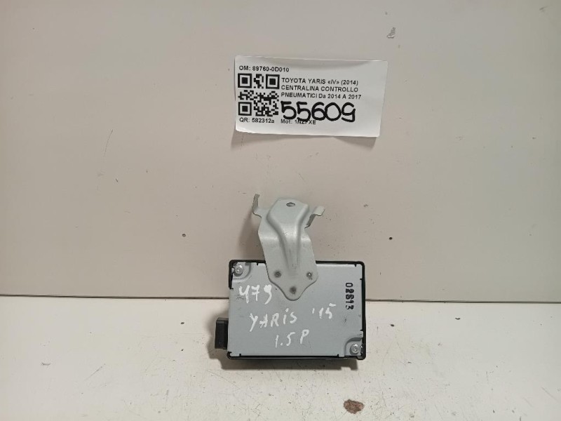 Centralina Controllo Pneumatici 89760-0D010 Toyota Yaris IV 2014