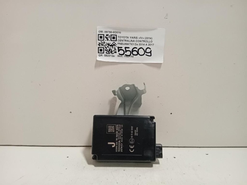 Centralina Controllo Pneumatici 89760-0D010 Toyota Yaris IV 2014