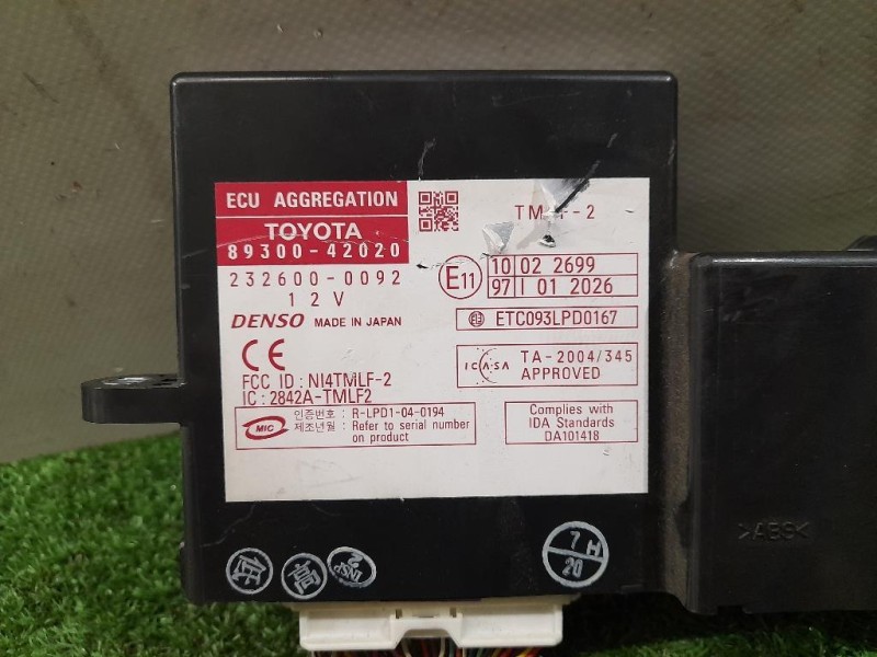 Centralina Cruise Control 8930042020 Toyota RAV 4 III 2006