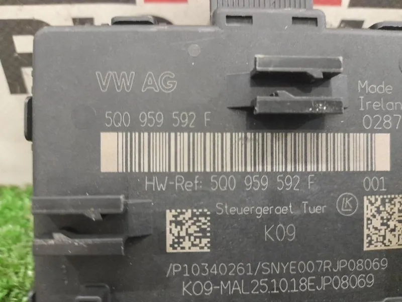 Centralina DI Comando Porta ANT DX 5Q0959592F Audi A3 8VF Sportback 2016