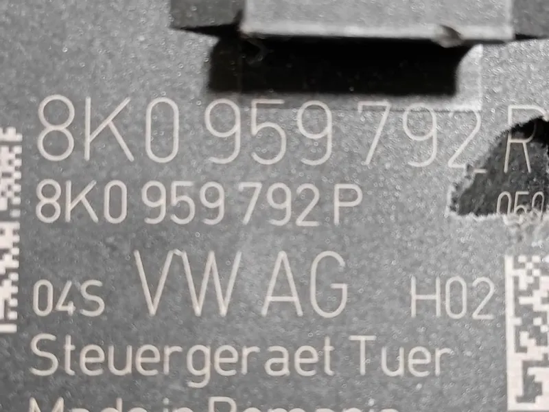 Centralina DI Comando Porta ANT DX 8K0 959 792 R Audi A4 8K2 2012