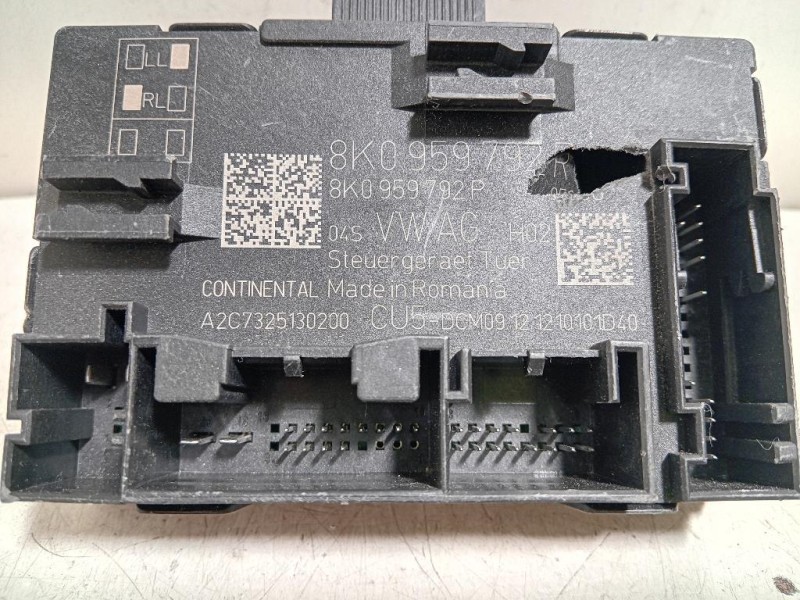 Centralina DI Comando Porta ANT DX 8K0 959 792 R Audi A4 8K2 2012