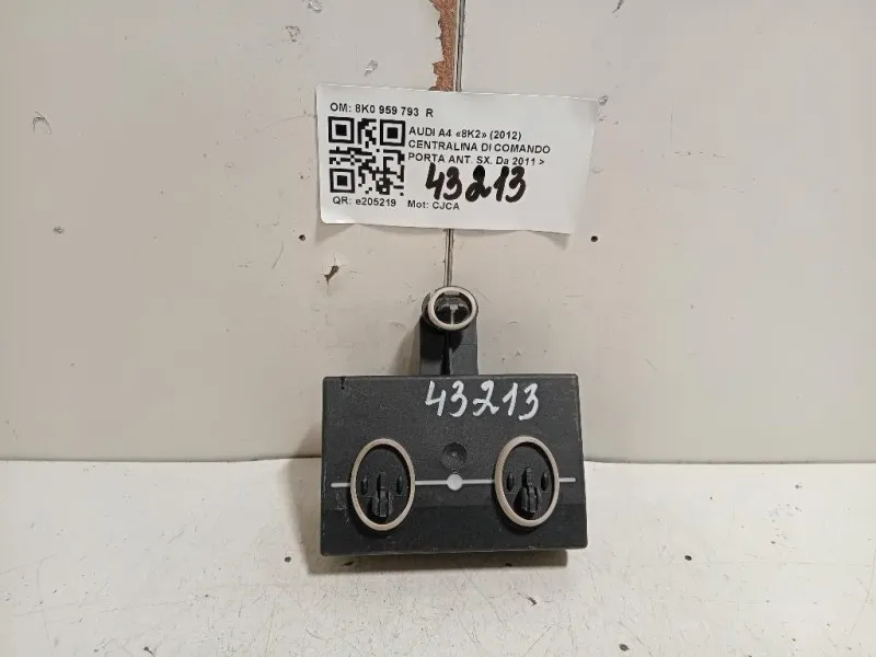 Centralina DI Comando Porta ANT SX 8K0 959 793 R Audi A4 8K2 2012