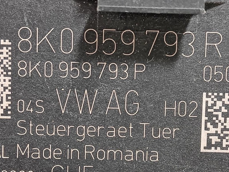 Centralina DI Comando Porta ANT SX 8K0 959 793 R Audi A4 8K2 2012