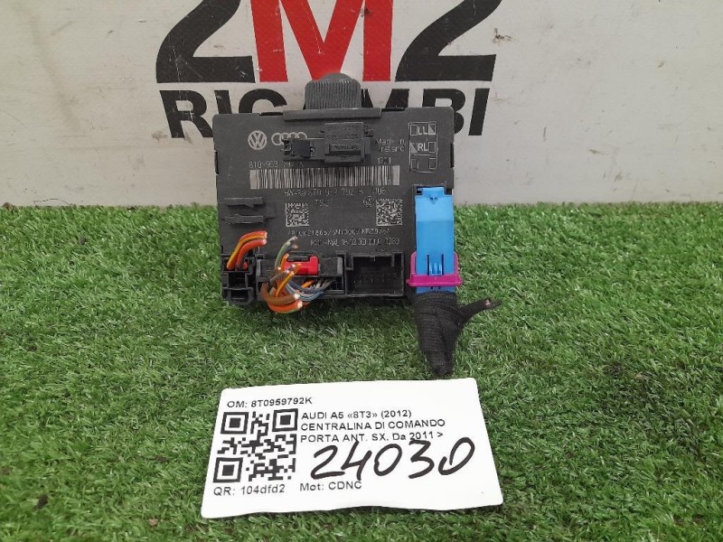 Centralina DI Comando Porta ANT SX 8T0959792K Audi A5 8T3 2012
