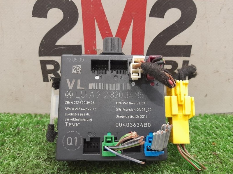 Centralina DI Comando Porta ANT SX A2128203485 Mercedes Classe C W204 2007