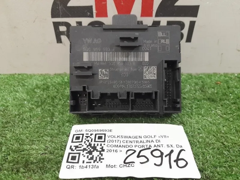 Centralina DI Comando Porta ANT SX 5Q0959593E Volkswagen GOLF VII 2017