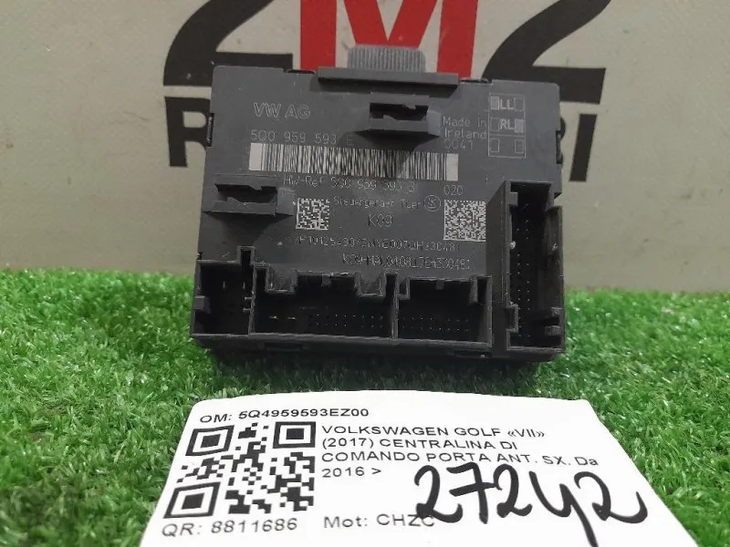 Centralina DI Comando Porta ANT SX 5Q4959593EZ00 Volkswagen GOLF VII 2017