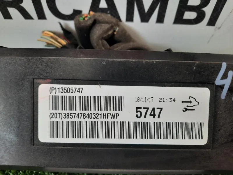 Centralina Elettronica AC 13505747 CLIMA Chevrolet Cruze 2009