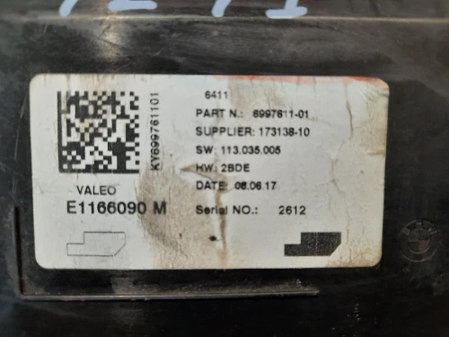 Centralina Elettronica AC 64116997611 Mini MINI Cooper F55 2014