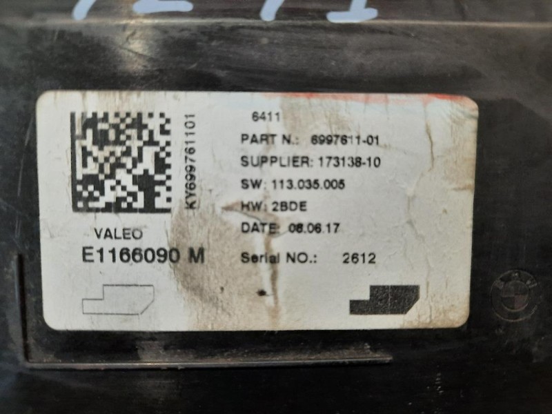 Centralina Elettronica AC 64116997611 Mini MINI Cooper F55 2014