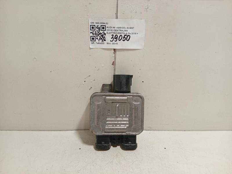 Centralina Elettroventola 940009402 Audi A6 4a5c8 Avant 2018