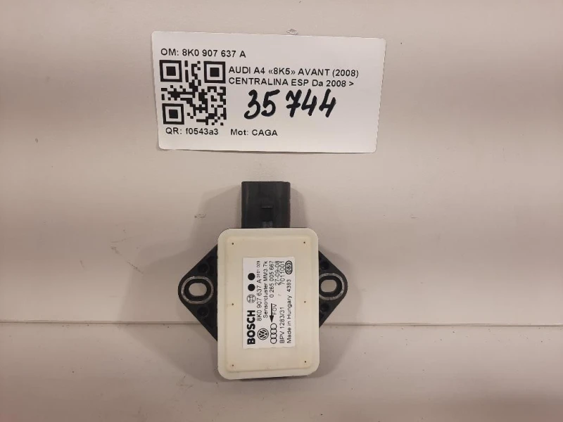 Centralina ESP 8K0 907 637 A Audi A4 8K5 Avant 2008
