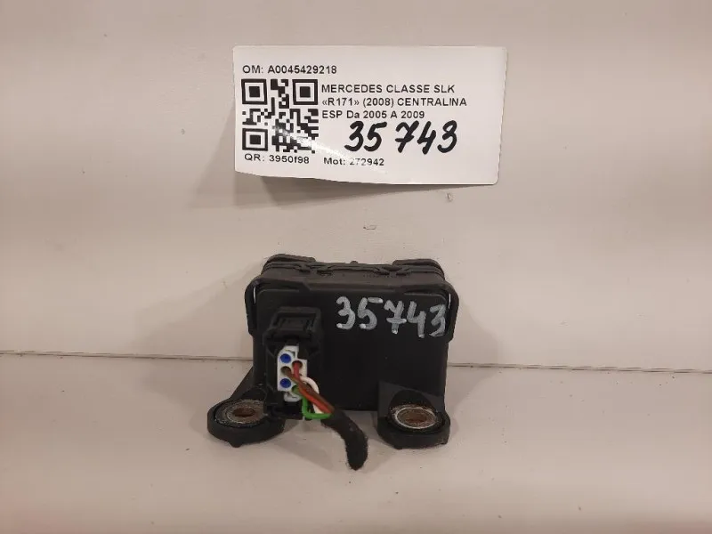 Centralina ESP A0045429218 Mercedes Classe SLK R171 2008