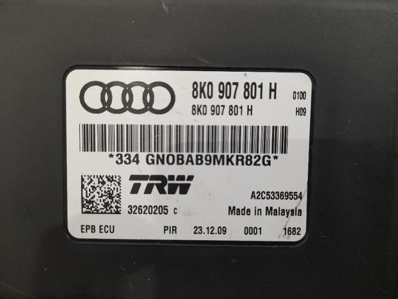 Centralina Freno A MANO 8K0907801H Audi A4 8K2 2008