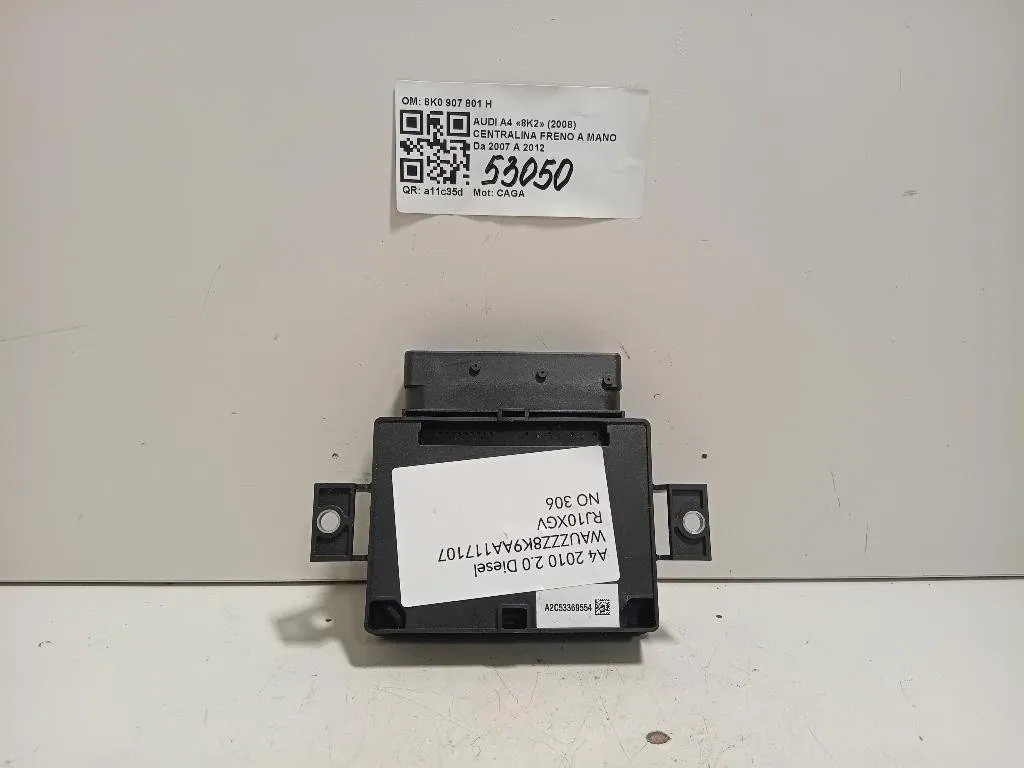 Centralina Freno A MANO 8K0 907 801 H Audi A4 8K2 2008