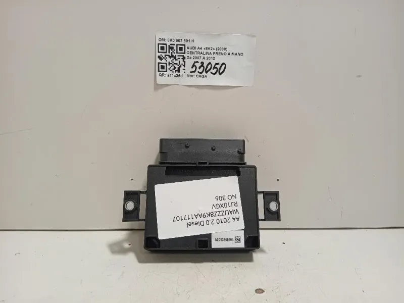 Centralina Freno A MANO 8K0 907 801 H Audi A4 8K2 2008