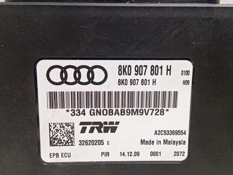 Centralina Freno A MANO 8K0 907 801 H Audi A4 8K2 2008