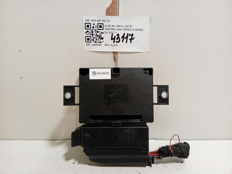 Centralina Freno A MANO 8K0 907 801 D Audi A4 8K2 2012