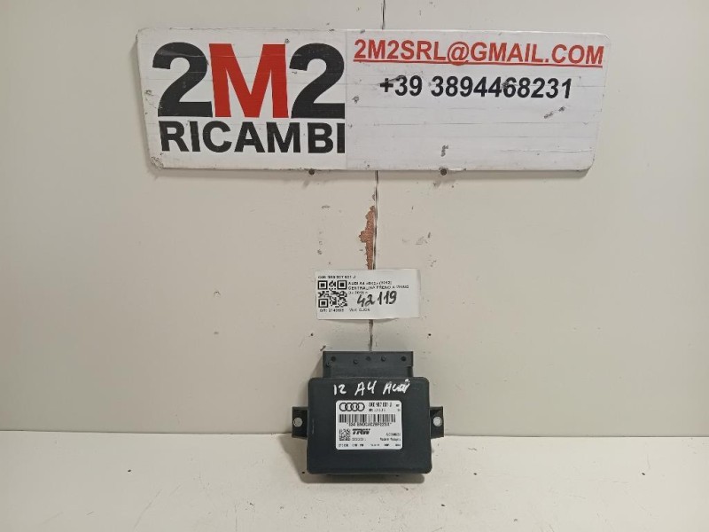 Centralina Freno A MANO 8K0 907 801 J Audi A4 8K2 2012