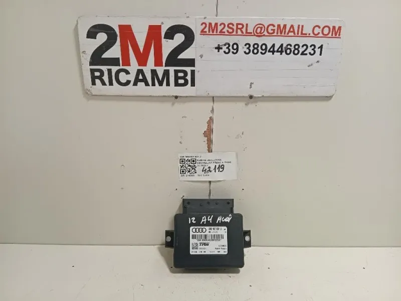 Centralina Freno A MANO 8K0 907 801 J Audi A4 8K2 2012