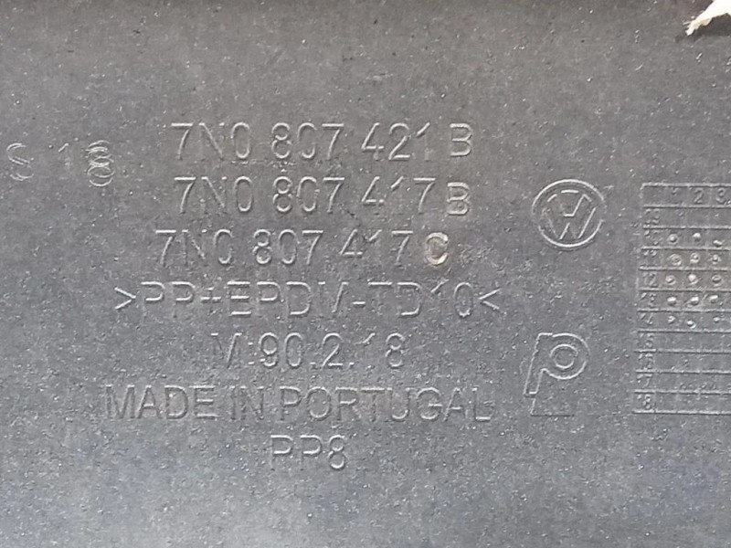 Paraurti POST 7E0807421B 7N0807417B Volkswagen Sharan IV 2010