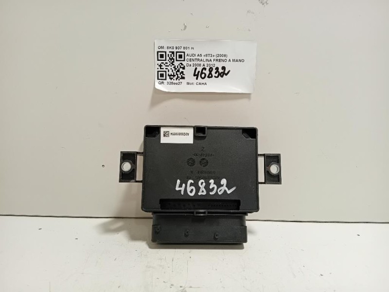 Centralina Freno A MANO 8K0 907 801 H Audi A5 8T3 2008
