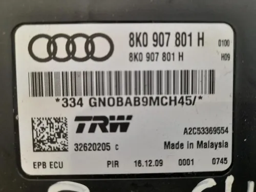 Centralina Freno A MANO 8K0907801H Audi A5 8T3 2012