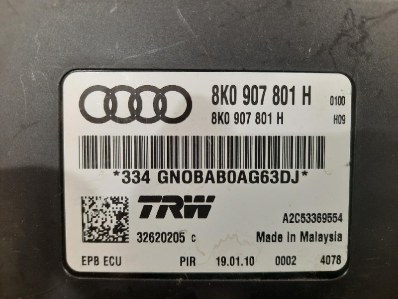 Centralina Freno A MANO 8K0 907 801 H Audi A5 8TA Sportback 2012