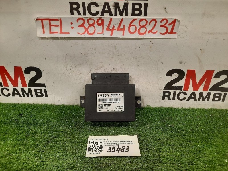 Centralina Freno A MANO 8K0 907 801 H Audi A5 8TA Sportback 2012