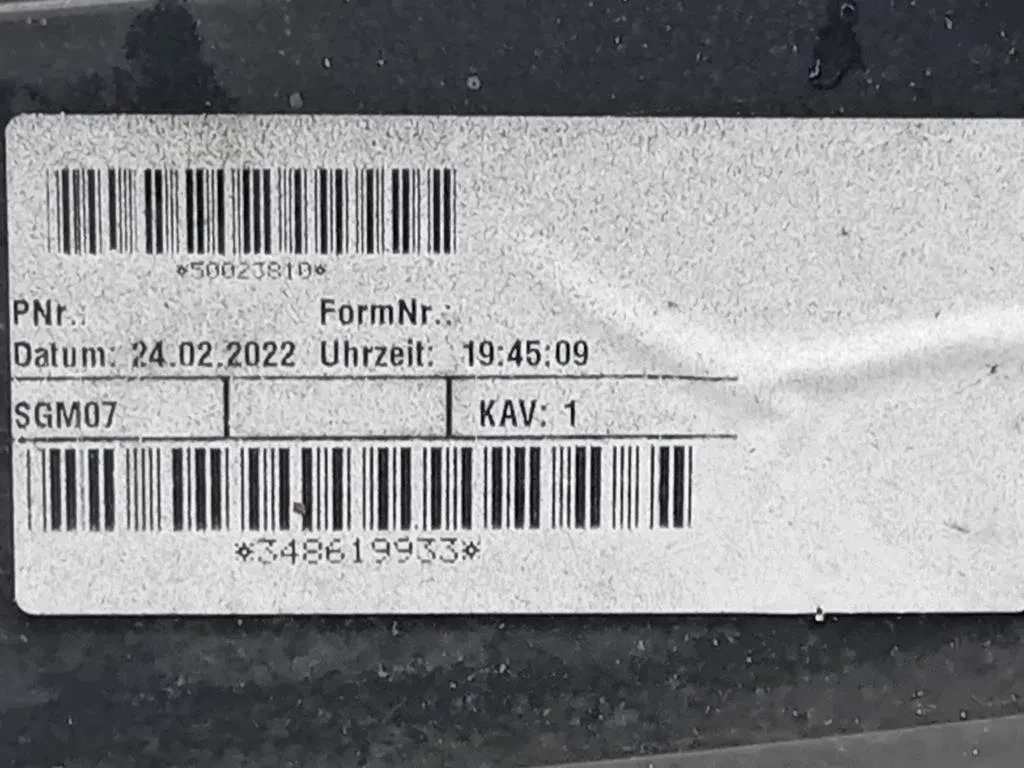 Paraurti POST 5NA807421GRU Volkswagen Tiguan II 2020