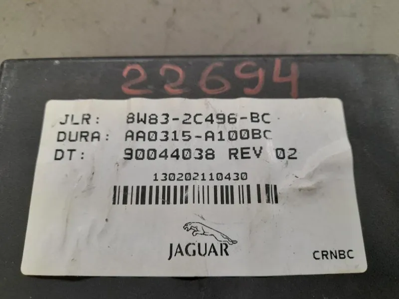 Centralina Freno A MANO 8W832C496BC Jaguar XF I 2011