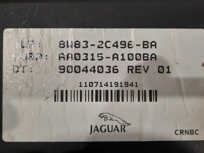 Centralina Freno A MANO 8W83-2C496-BA Jaguar XF I 2011