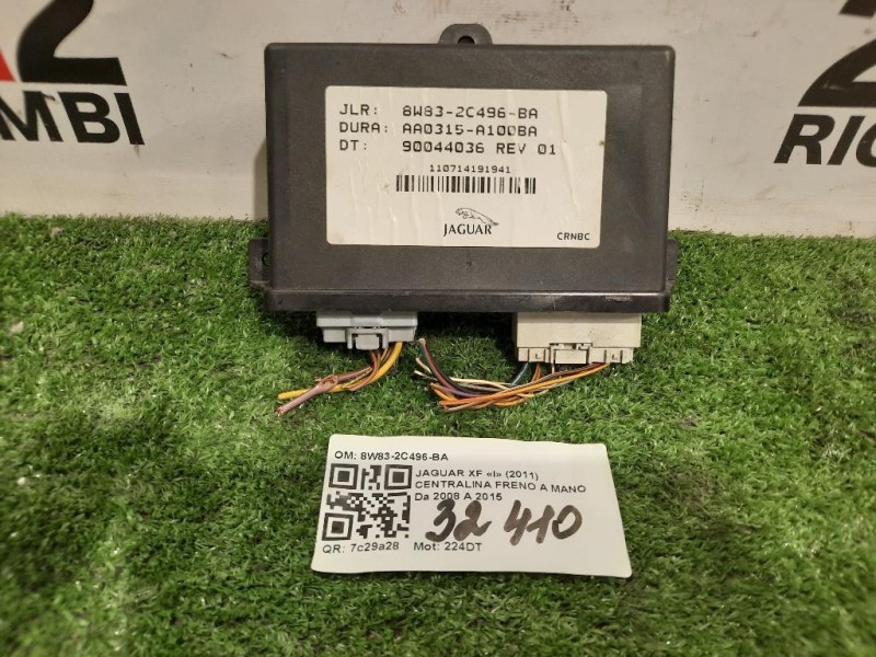 Centralina Freno A MANO 8W83-2C496-BA Jaguar XF I 2011