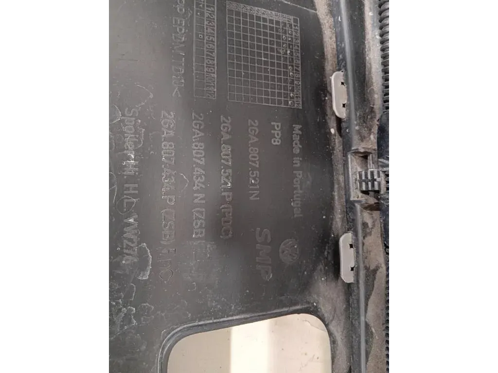 Paraurti POST 2GA807521N Volkswagen T-roc 2017