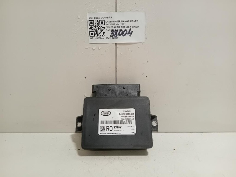 Centralina Freno A MANO BJ32-2C496-AH Land Rover Range Rover Evoque I 2011