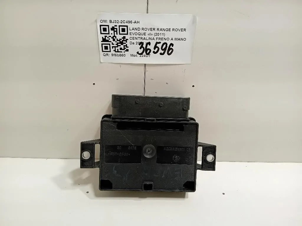 Centralina Freno A MANO BJ32-2C496-AH Land Rover Range Rover Evoque I 2011