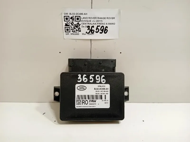 Centralina Freno A MANO BJ32-2C496-AH Land Rover Range Rover Evoque I 2011