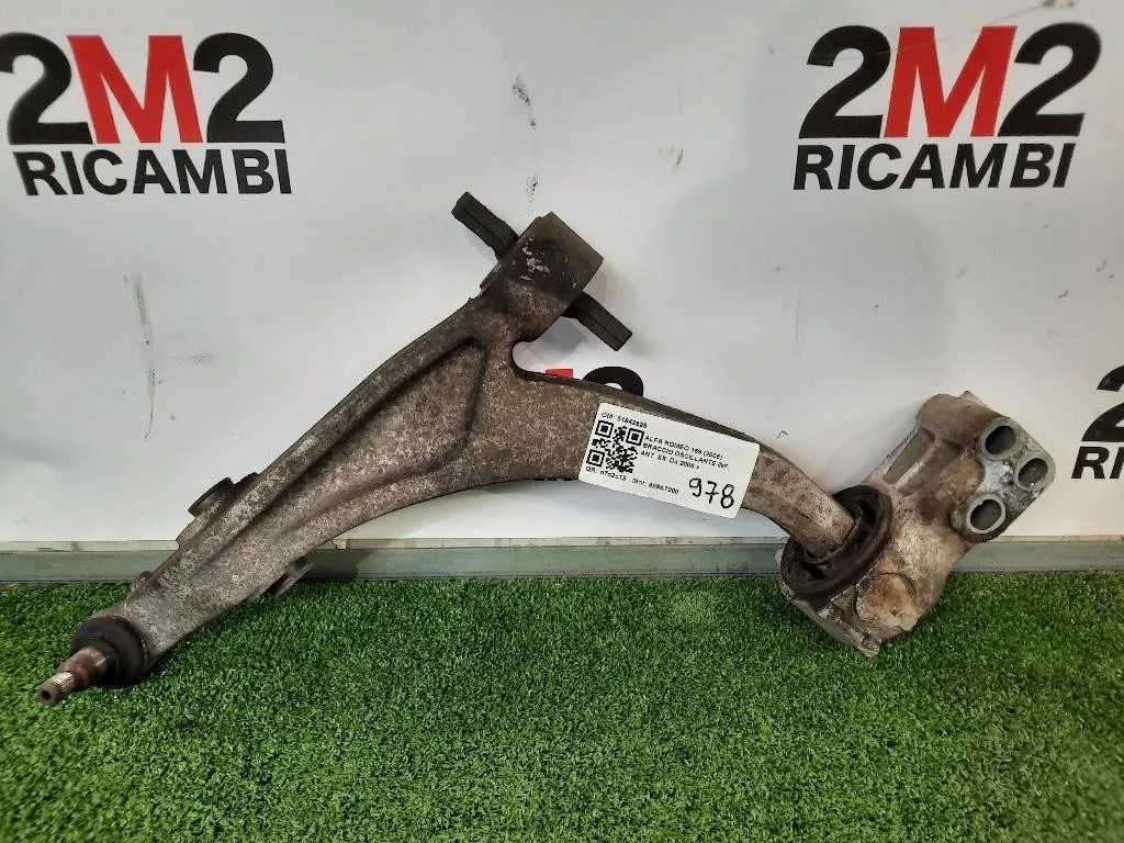 Braccio Oscillante INF ANT SX 51842925 Alfa Romeo 159 2006