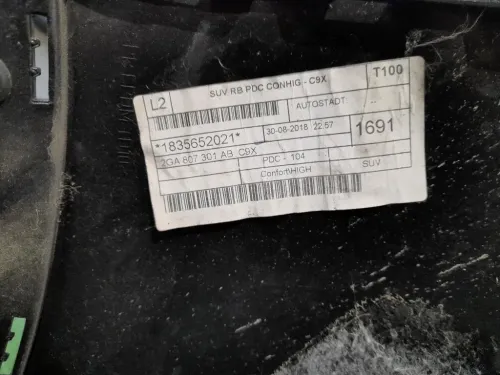 Paraurti POST NUDO 2GA807301AB Volkswagen T-roc 2017