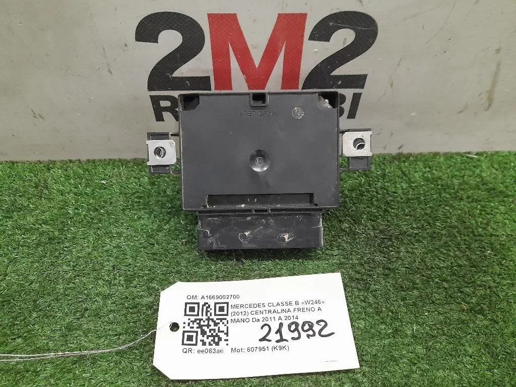 Centralina Freno A MANO A1669002700 Mercedes Classe B W246 2012