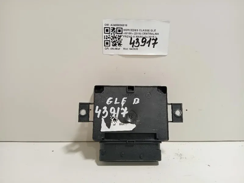 Centralina Freno A MANO A2469006816 Mercedes Classe GLE W166 2015