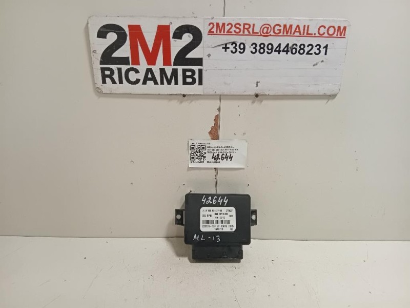 Centralina Freno A MANO A1669002700 Mercedes Classe ML W166 2012